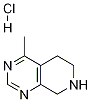 5,6,7,8-Tetrahydro-4-Methylpyrido[3,4-d]pyriMidine HCl Structure