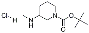 1-BOC-3-메틸아미노피페리딘-HCl 구조식 이미지