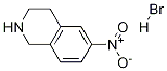 6-니트로-1,2,3,4-테트라하이드로이소퀴놀린(하이드로브로마이드) 구조식 이미지