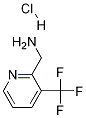 (3-(trifluoroMethyl)pyridin-2-yl)MethanaMine hydrochloride 구조식 이미지