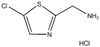 C-(5-클로로-티아졸-2-일)-메틸아민염산염 구조식 이미지