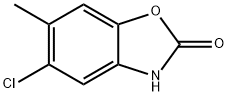 5-CHLORO-6-METHYLBENZO[D]OXAZOL-2(3H)-ONE Structure