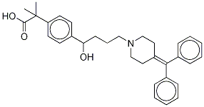 1187954-57-9 4-[4-[4-(Diphenylmethylene)-1-piperidinyl]-1-hydroxybutyl]-α,α-dimethyl-benzeneacetic Acid