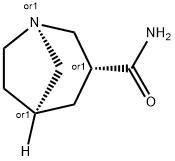 1-Azabicyclo[3.2.1]octane-3-carboxamide,exo-(9CI) Structure