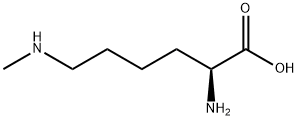 (2S)-2-amino-6-methylamino-hexanoic acid Structure