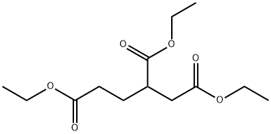 Diethyl 3-(ethoxycarbonyl)hexanediate Structure