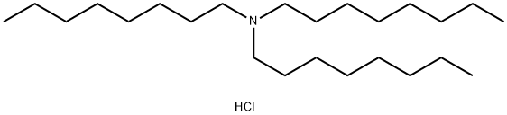 Trioctylamine·hydrochloride 구조식 이미지