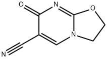 7-OXO-2,3-DIHYDRO-7H-[1,3]OXAZOLO[3,2-A]PYRIMIDINE-6-CARBONITRILE Structure