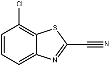 7-chloro-2-Benzothiazolecarbonitrile Structure