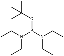 BIS(DIETHYLAMINO)-TERT-BUTOXYPHOSPHINE Structure
