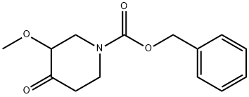 benzyl 3-methoxy-4-oxopiperidine-1-carboxylate Structure