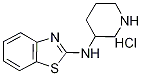 벤조티아졸-2-일-피페리딘-3-일-아민염산염 구조식 이미지