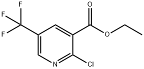 3-피리딘카르복실산,2-클로로-5-(트리플루오로메틸)-,에틸에스테르 구조식 이미지