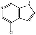 4-Хлор-6-аза-индол структурированное изображение