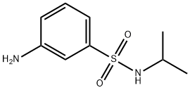 3-AMINO-N-ISOPROPYLBENZENESULFONAMIDE Structure