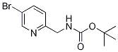 (5-BroMopyridin-2-ylMethyl)carbaMic acid tert-butyl ester 구조식 이미지