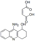 9-AMINO-1,2,3,4-TETRAHYDRO-ACRIDIN-1-OL, MALEATE 구조식 이미지