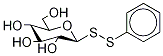 1-Thio-β-D-glucopyranose 1-Benzenesulfenothioate Structure