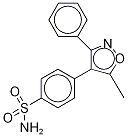 Valdecoxib-13C2, 15N Structure