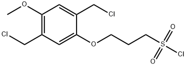 3-[2 5-BIS(CHLOROMETHYL)-4-METHOXYPHENO& Structure