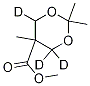 2,2,5-트리메틸-1,3-디옥산-5-카르복실산메틸에스테르-d3 구조식 이미지