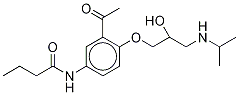 Acebutolol-D5 Structure