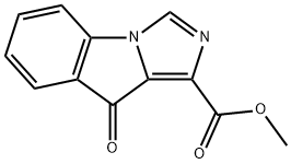 methyl 9-oxo-9H-imidazo[1,5-a]indole-1-carboxylate 구조식 이미지