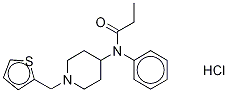 Thienyl Fentanyl-d3 Hydrochloride 구조식 이미지