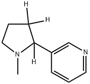 DL-니코틴-d3 구조식 이미지