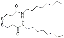 N,NDi-(n-옥틸-d17)-3,3디티오디프로피온아미드 구조식 이미지