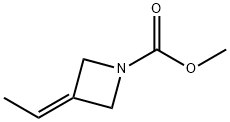 1-Azetidinecarboxylicacid,3-ethylidene-,methylester(9CI) Structure