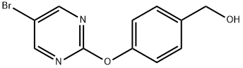 [4-(5-브로모피리미딘-2-일옥시)페닐]메탄올 구조식 이미지