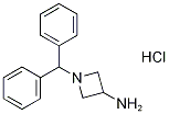 1-Benzhydrylazetidin-3-aMine염산염 구조식 이미지