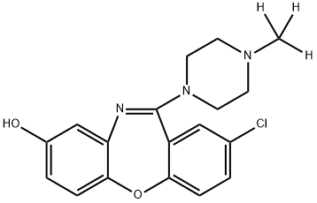 8-하이드록시록사핀-d3 구조식 이미지