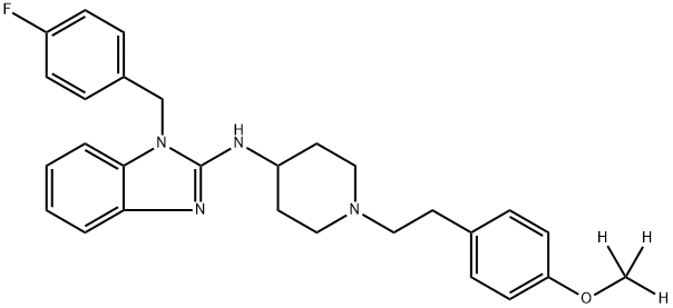 Astemizole-d3 Structure