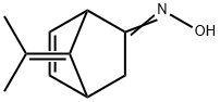 Bicyclo[2.2.1]hept-5-en-2-one, 7-(1-methylethylidene)-, oxime (9CI) Structure