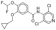 Roflumilast-d3 Structure