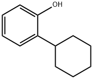 2-CYCLOHEXYLPHENOL Structure