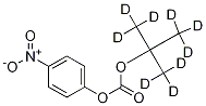 tert-Butyl-D9 4-Nitrophenyl Carbonate Structure