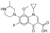 Gatifloxacin-d4 Structure