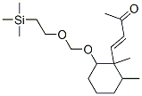 (3E)-4-(1,2-Dimethyl-6-([2-(trimethylsilyl)ethoxy]methoxy)cyclohexyl)- 3-buten-2-one Structure