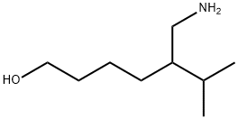 1-Heptanol,  5-(aminomethyl)-6-methyl- Structure