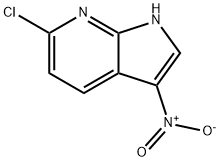 6-Chloro-3-nitro-7-azaindole Structure