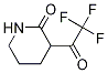 3-(trifluoroacetyl)piperidin-2-one Structure