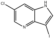 6-chloro-3-iodo-1H-pyrrolo[3,2-b]pyridine Structure