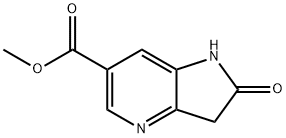 1H-Pyrrolo[3,2-b]pyridine-6-carboxylic acid, 2,3-dihydro-2-oxo-, methyl ester Structure