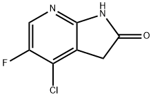 4-Chloro-5-fluoro-7-aza-2-oxindole Structure