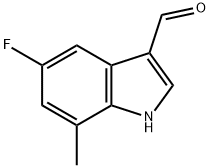 5-Fluoro-7-Methylindole-3-carboxaldehyde Structure