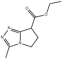 ethyl 3-methyl-6,7-dihydro-5H-pyrrolo[2,1-c][1,2,4]triazole-7-carboxylate Structure