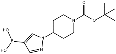 1190875-39-8 1-(1-(tert-Butoxycarbonyl)piperidin-4-yl)-1H-pyrazol-4-ylboronic acid